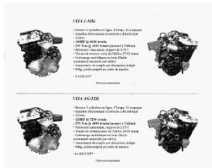 The Vija J-10Si and AG-12Si engines in the catalog